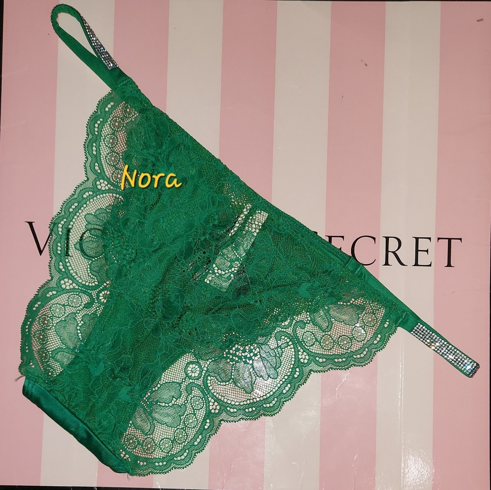 Victoria secret Shine strap Panties set size Large NWT - Picture 7 of 16